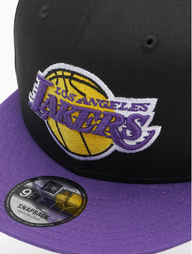 New Era / snapback cap Nba Los Angeles Lakers Team Patch 9fifty in zwart