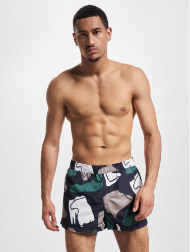 Only & Sons / Zwembroek Todd Shortest Abstract Swim Trunks in blauw