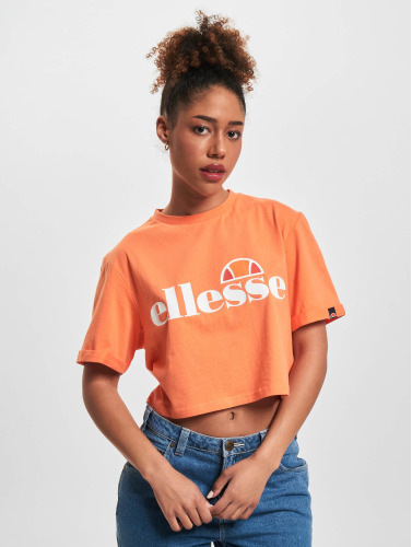 Ellesse / t-shirt Alberta Cropped in oranje
