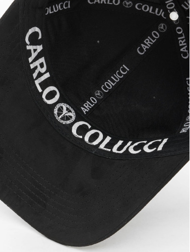 Carlo Colucci / snapback cap Unisex Basecap in zwart