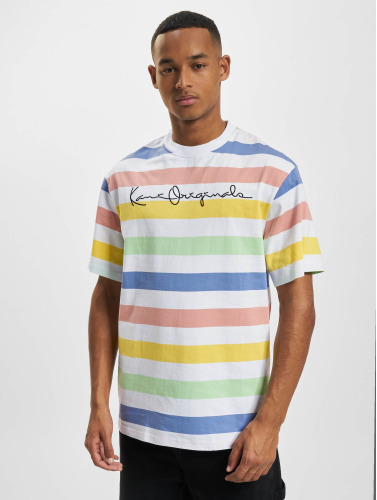 Karl Kani / t-shirt Originals Stripe in groen