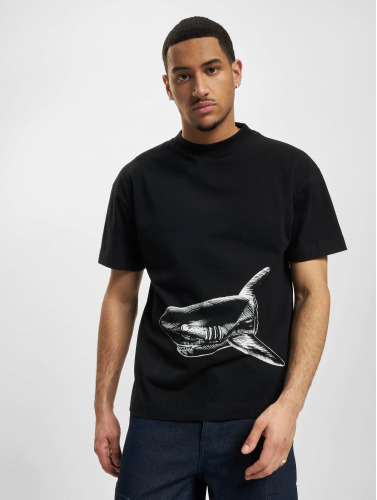 Palm Angels / t-shirt Broken Shark Classic in zwart