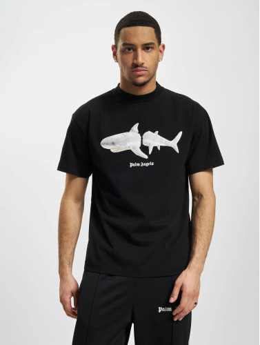 Palm Angels / t-shirt White Shark Classic in zwart