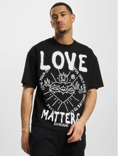 Sixth June / t-shirt Love Matters in zwart