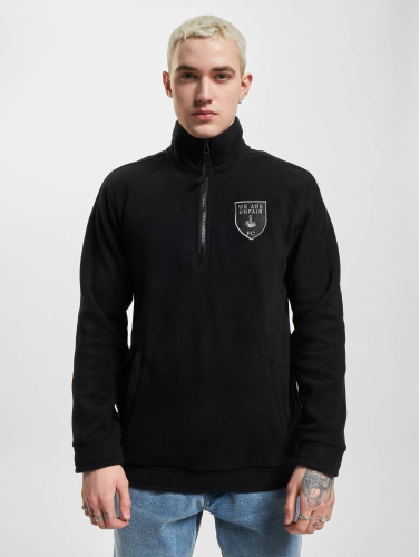 UNFAIR ATHLETICS / trui FC Fleece Quarter Zip in zwart