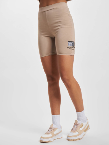 The Couture Club / shorts Club Graphic Label Detail Cycling in beige