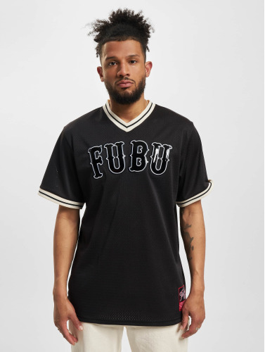 Fubu / t-shirt Vintage Lacquered Mesh in zwart