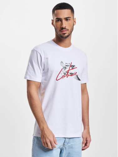 The Couture Club / t-shirt Swallow Signature Slim Fit in wit