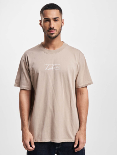 The Couture Club / t-shirt Box Logo Regular Fit in beige