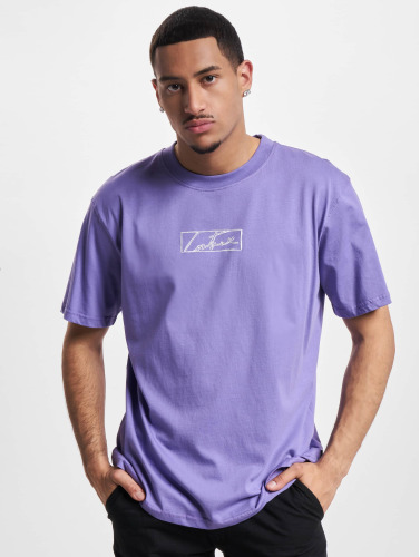 The Couture Club / t-shirt Club Box Logo Regular Fit in paars