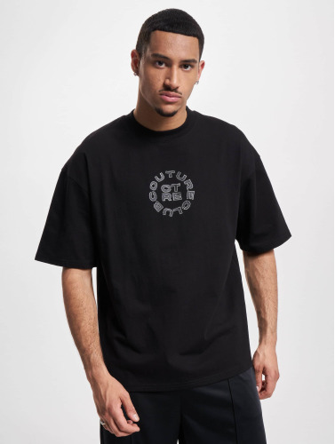 The Couture Club / t-shirt Ctre Circle Graphic Regular Fit in zwart