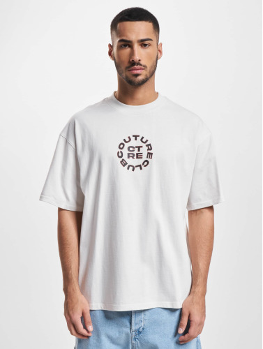 The Couture Club / t-shirt Ctre Circle Graphic Regular Fit in wit