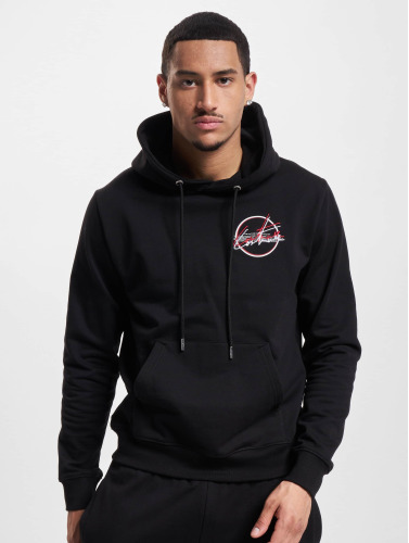 The Couture Club / Hoody Club Double Signature Slim Fit in zwart