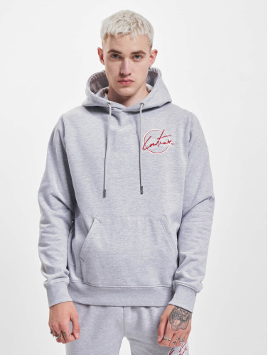 The Couture Club / Hoody Double Signature Slim Fit in grijs