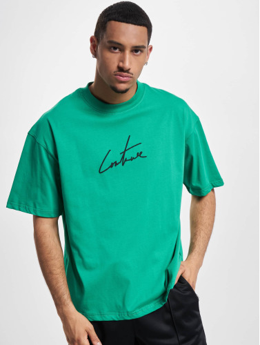 The Couture Club / t-shirt Puff Print Signature Relaxed Fit in groen