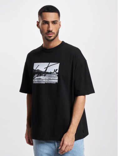 The Couture Club / t-shirt Photo Graphic Relaxed Fit in zwart