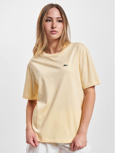Lacoste / t-shirt Basic in geel