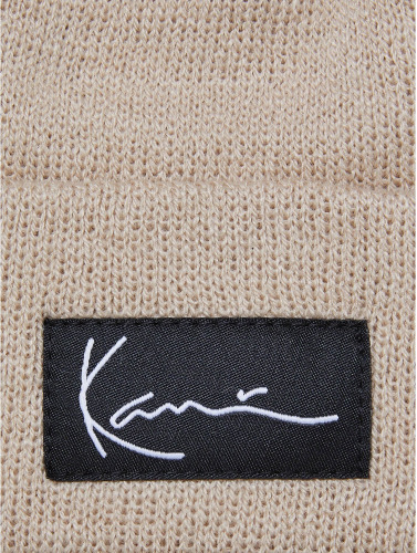 Karl Kani / Beanie Woven Signature Weight in beige