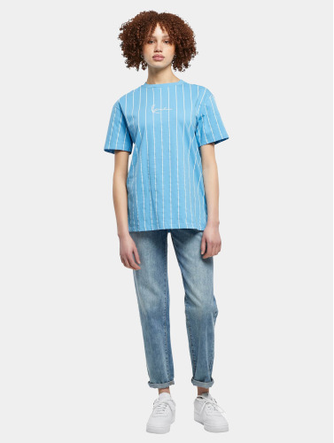 Karl Kani / overhemd Small Pinstripe in blauw