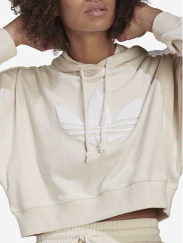 adidas Originals / Hoody Cropped in wit