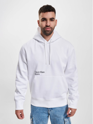 Calvin Klein / Hoody Jeans Blurred Colored Address in wit