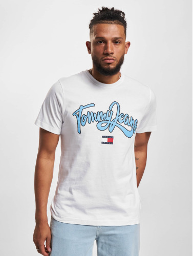 Tommy Jeans / t-shirt Reg College Pop Text in wit
