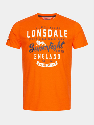 Lonsdale London / t-shirt Tobermory in oranje