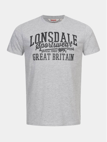 Lonsdale London / t-shirt Dervaig in grijs