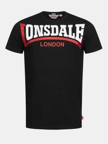 Lonsdale London / t-shirt Creaton in zwart
