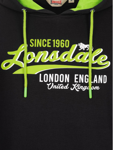 Lonsdale London / Hoody 115065 in zwart
