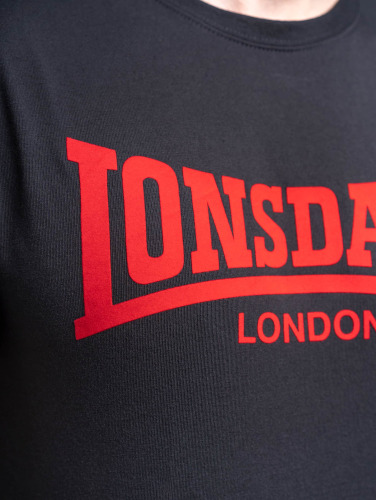 Lonsdale London / t-shirt Ll008 One Tone in zwart