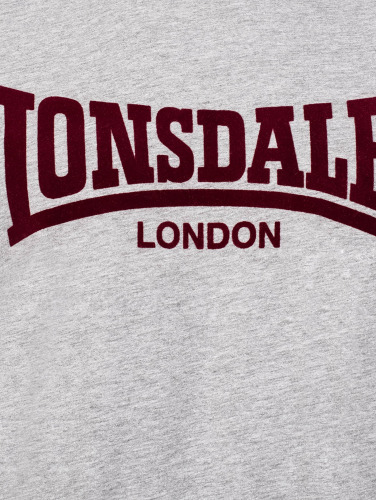Lonsdale London / t-shirt Ll008 One Tone in grijs