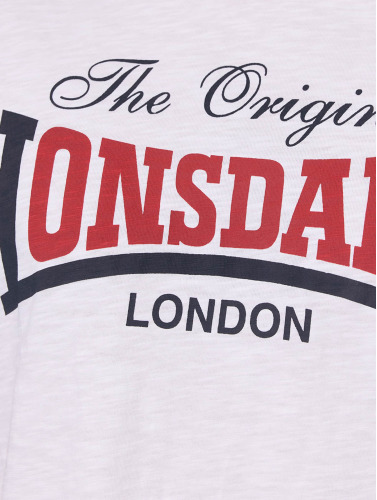 Lonsdale London / t-shirt Aldingham in wit