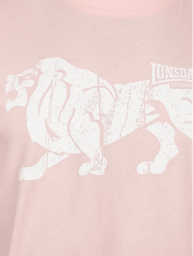 Lonsdale London / t-shirt Endmoor in rose