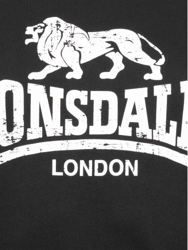 Lonsdale London / t-shirt Silverhill in zwart