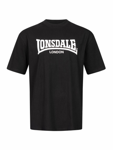 Lonsdale London / t-shirt Keisley in zwart