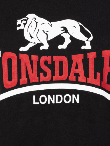 Lonsdale London / t-shirt Hempriggs in zwart