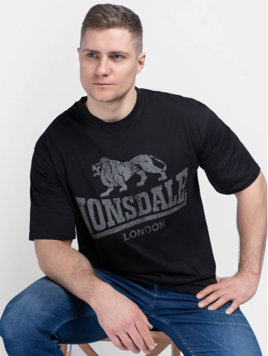 Lonsdale London / t-shirt Thrumster in zwart