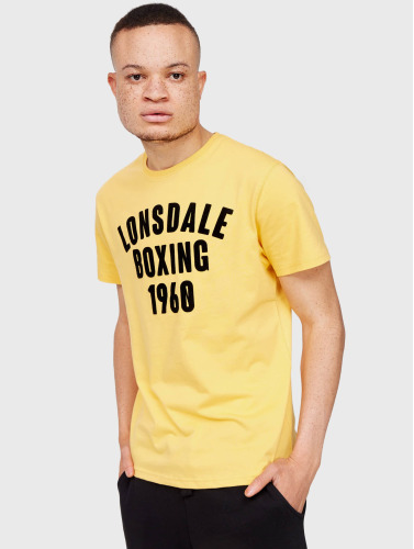 Lonsdale London / t-shirt Pitsligo in geel