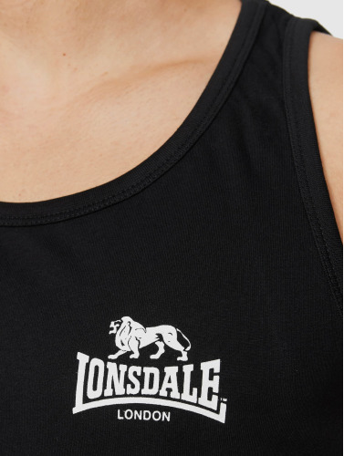 Lonsdale London / t-shirt Dolton in zwart