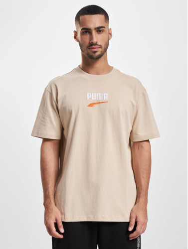 Puma / t-shirt Downtown Logo Tee in beige