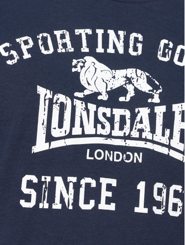 Lonsdale London / Longsleeve Auldearn in blauw