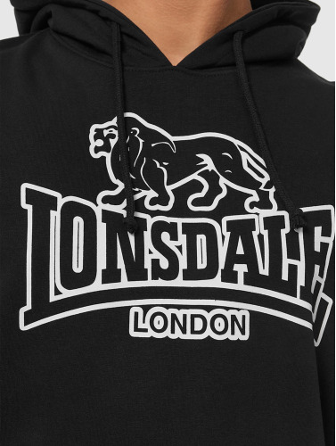 Lonsdale London / Hoody Fochabers in zwart