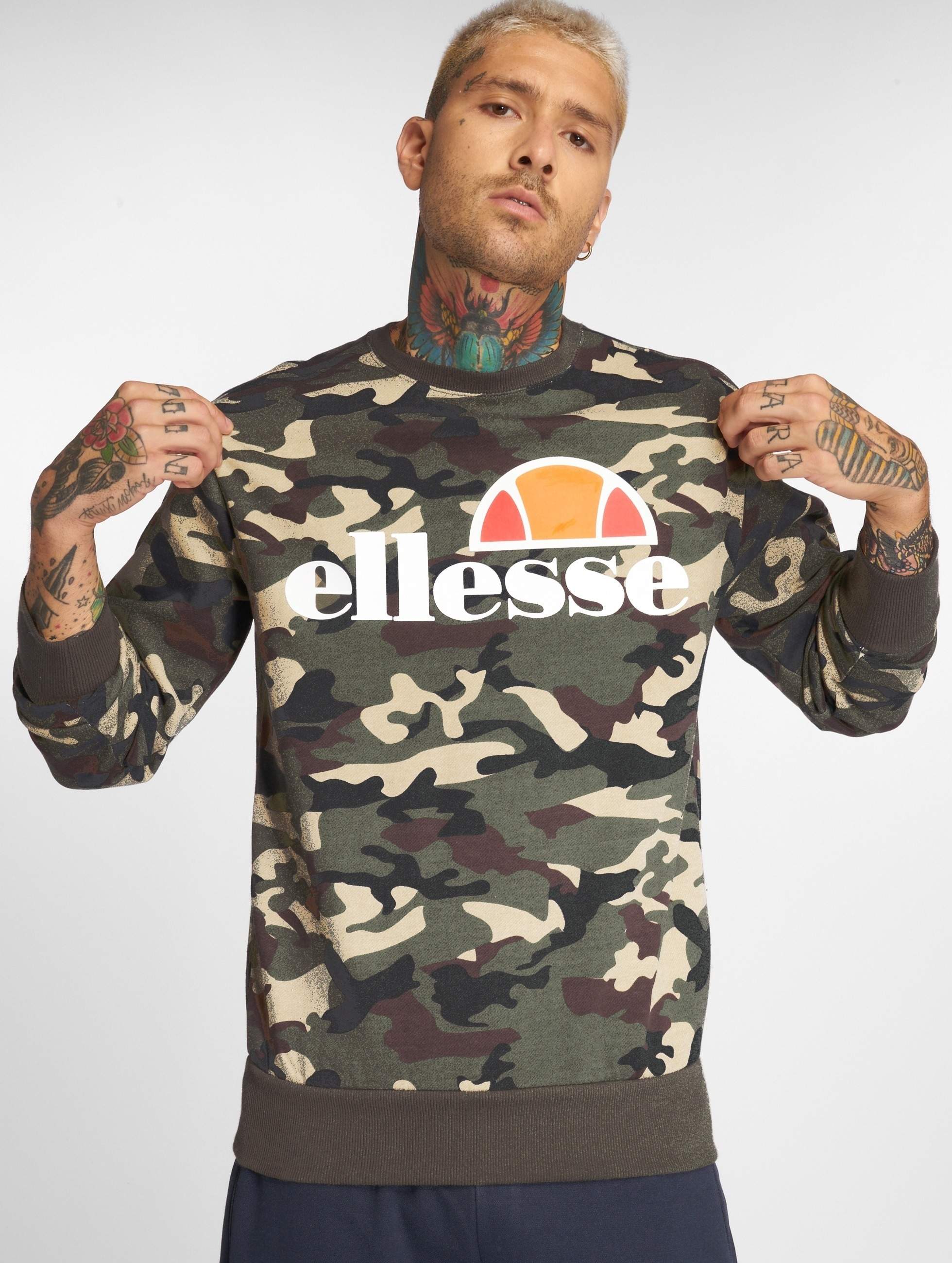 ellesse pullover camouflage