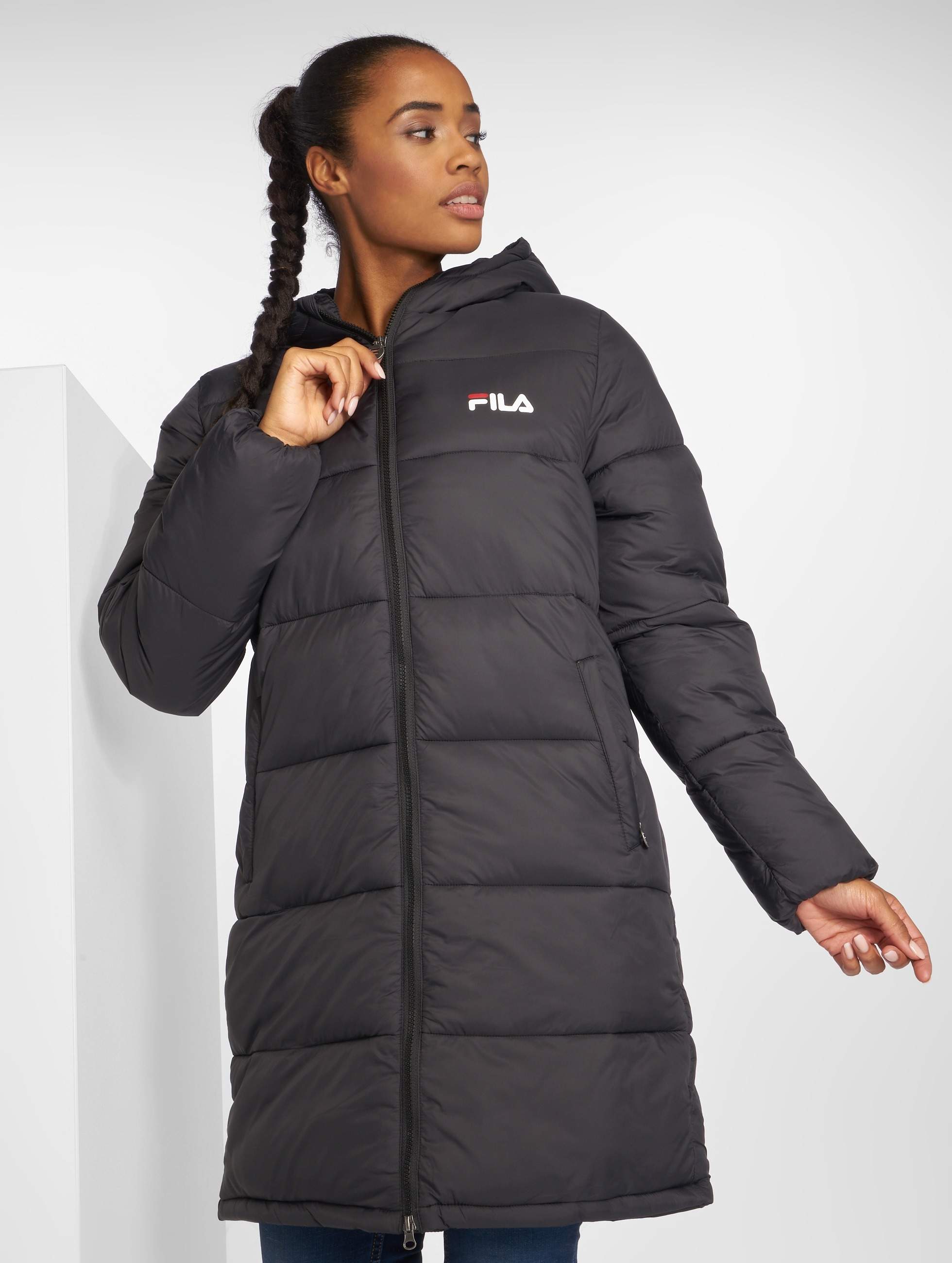  FILA Damen Puffer Jacket Urban Line Zia in schwarz 509582