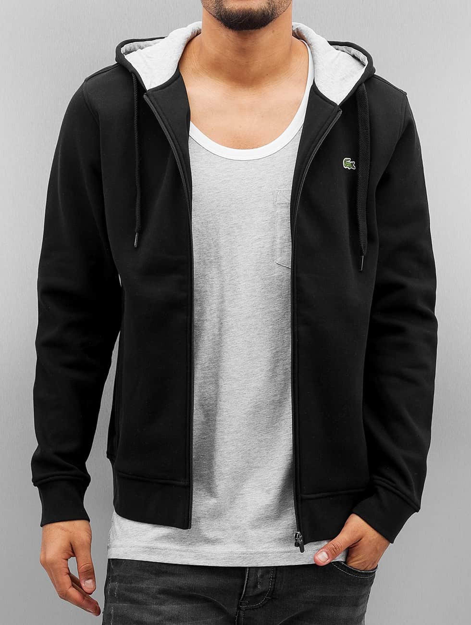 Lacoste | Classic noir Homme Sweat capuche zippé 327445