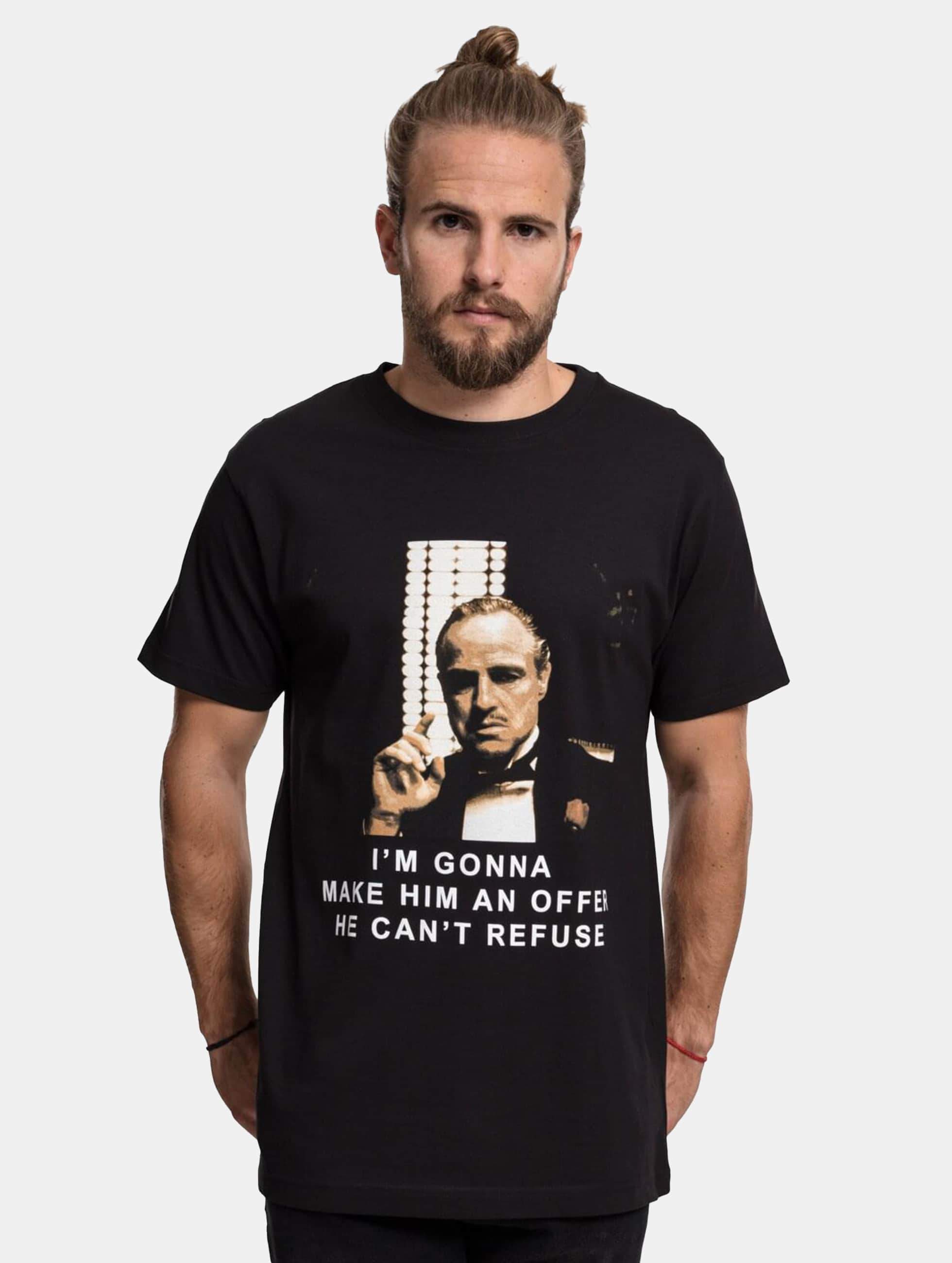 Tomate deslealtad consultor Merchcode Ropa superiór / Camiseta Godfather Refuse en negro 371451