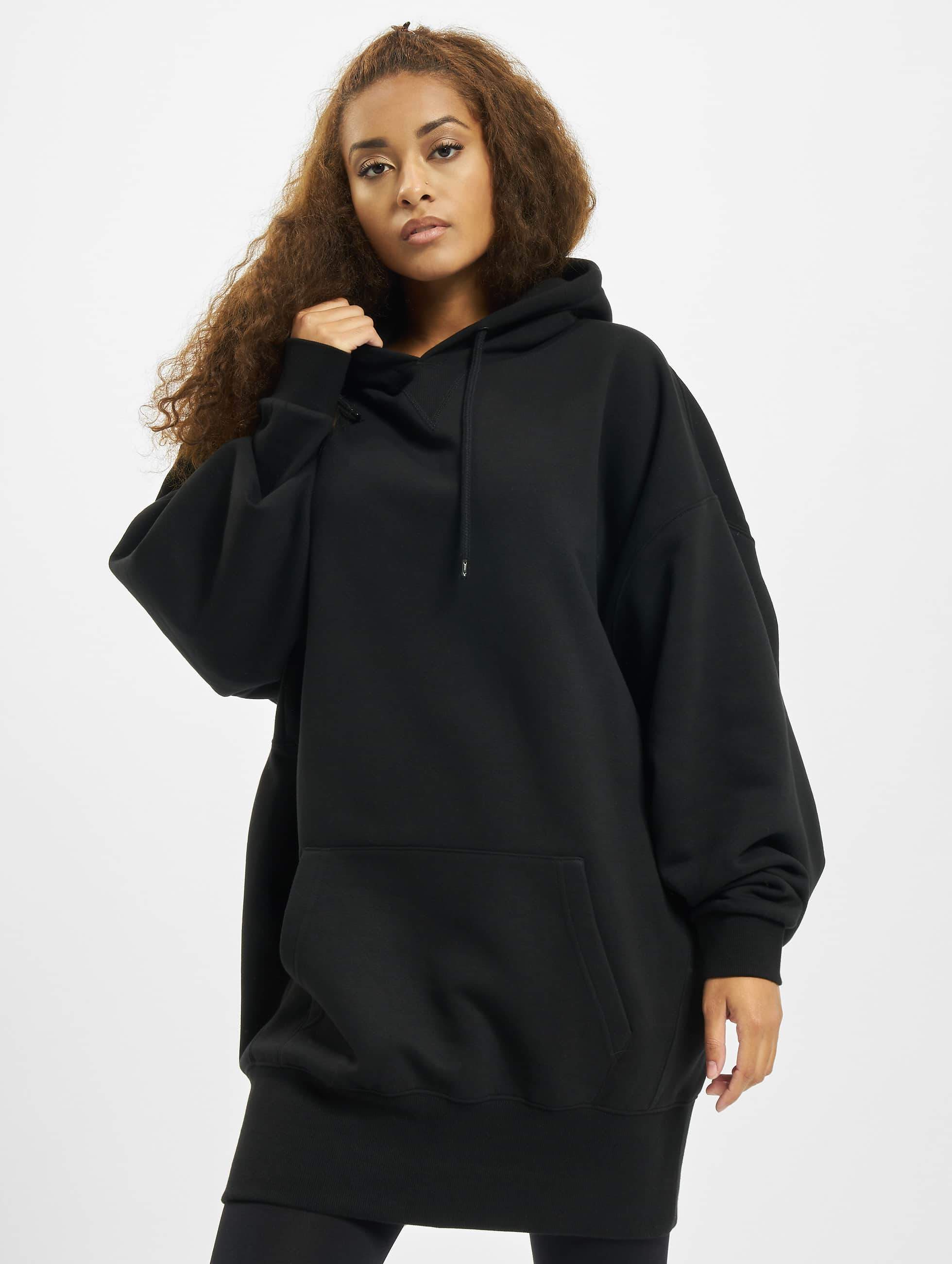 hoodie noir oversize