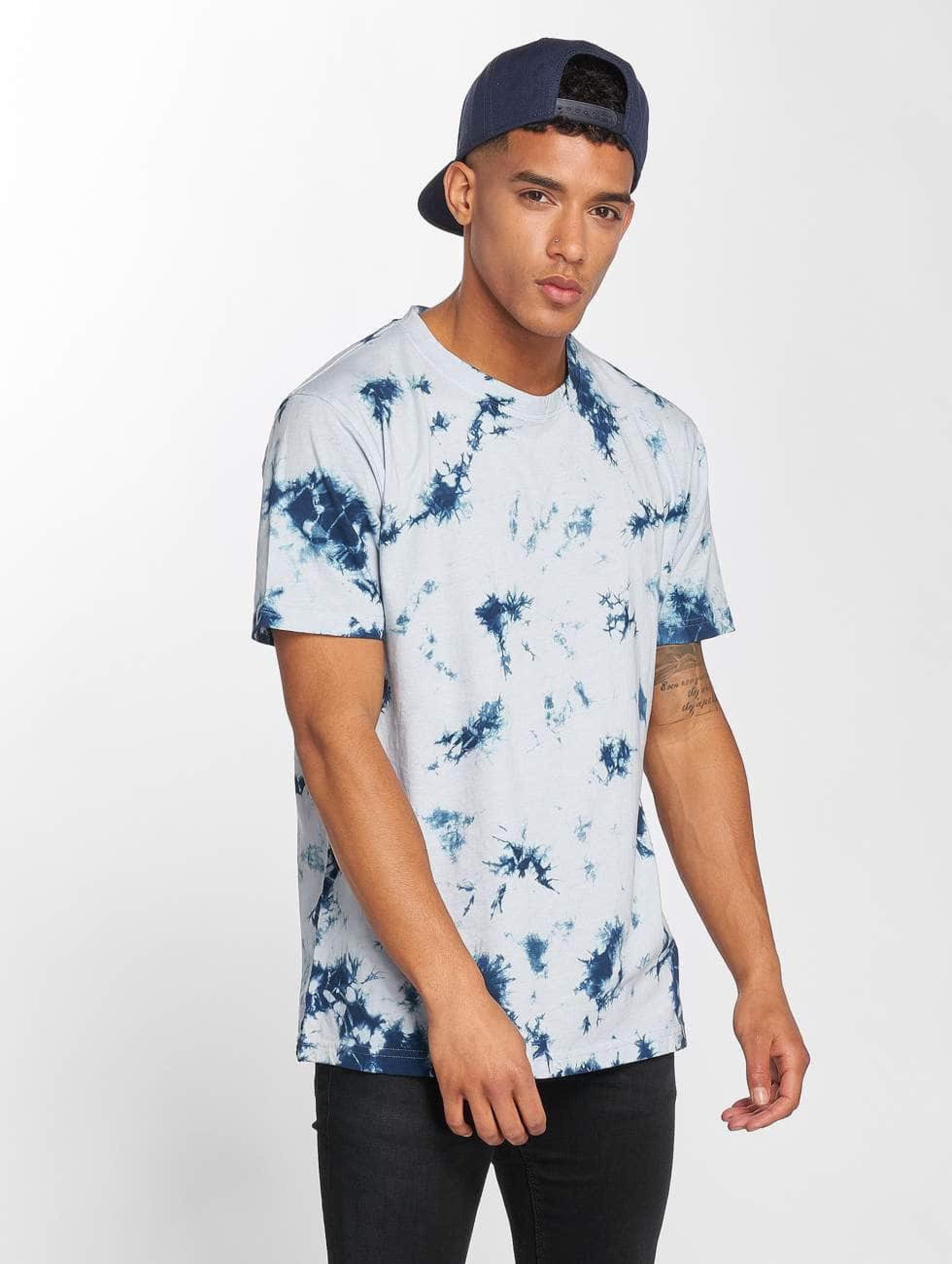 Urban Classics Herren T Shirt  Batik  in blau 475772