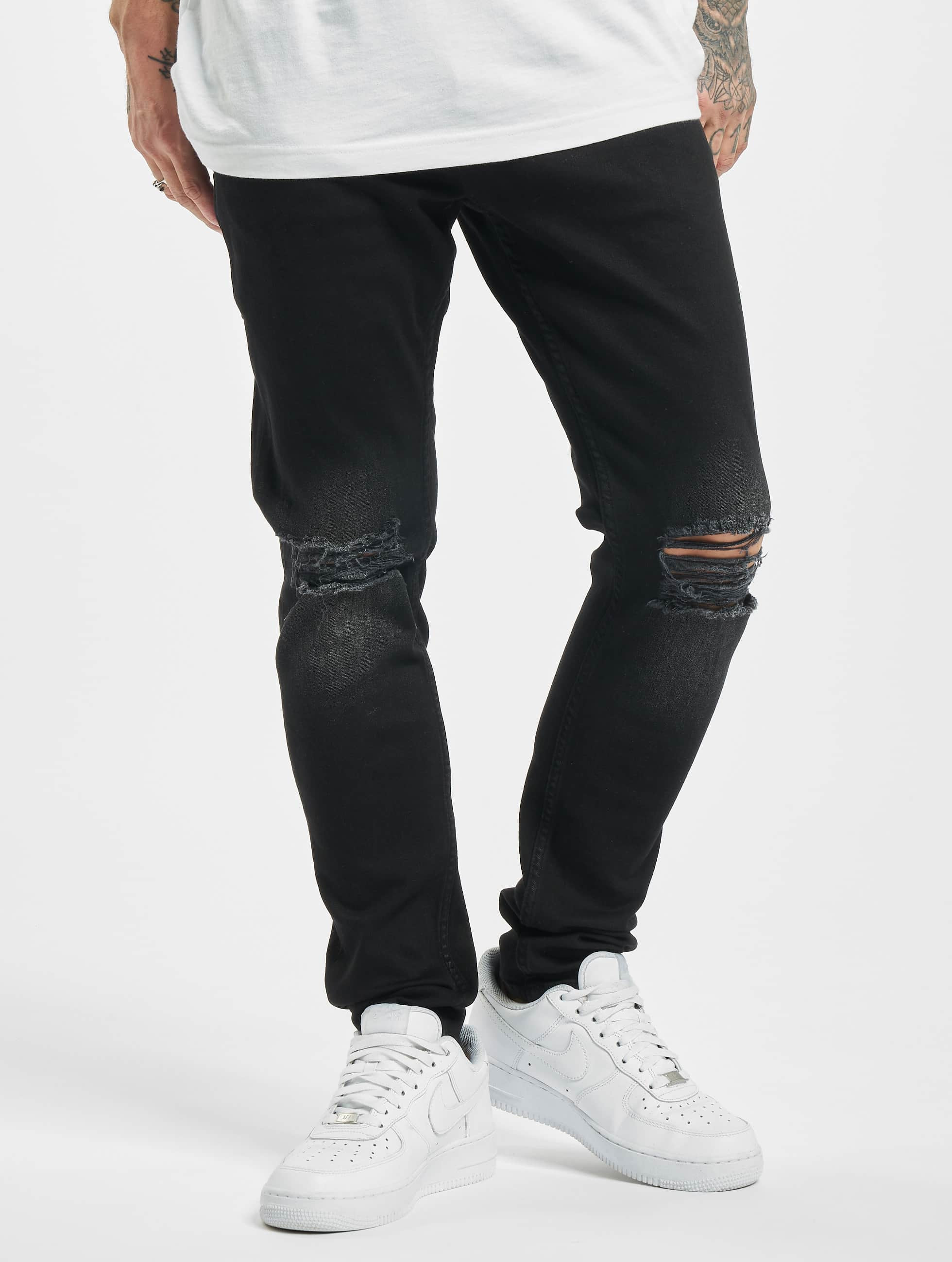 black jeans with zips